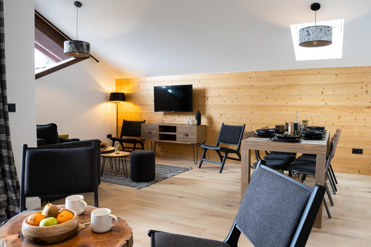 Aparthotel TERRESENS - Les Roches Blanches Combloux Exterior foto